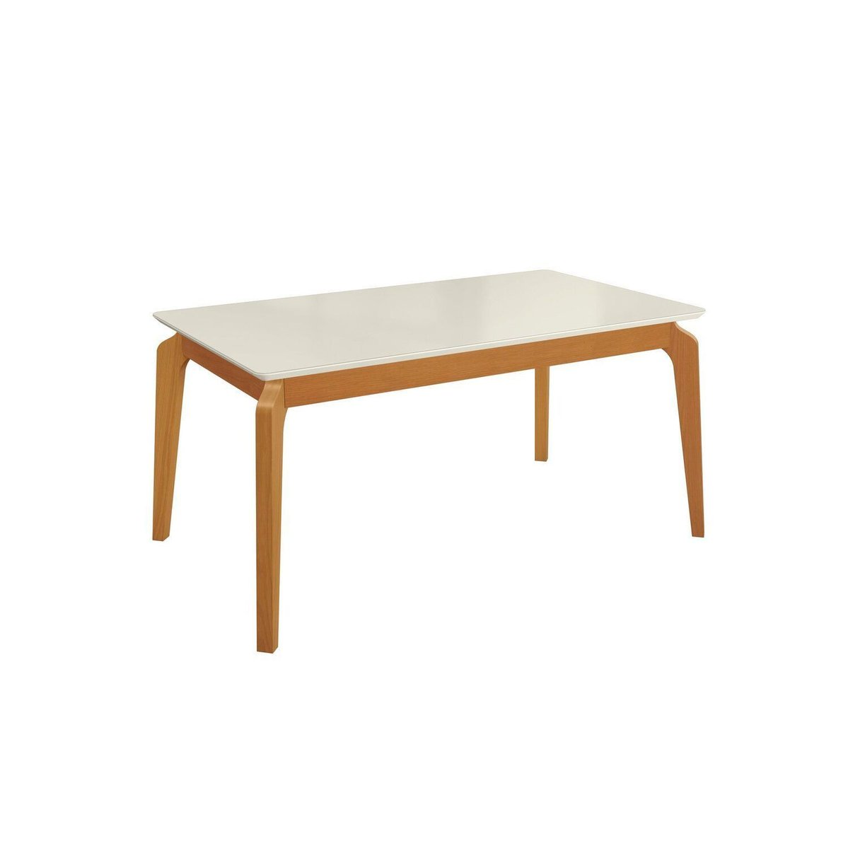 Mesa Petra Para Sala De Jantar Premium Off White