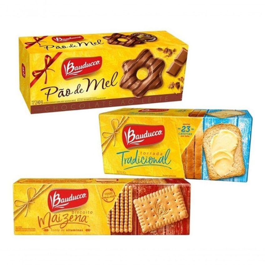 Cesta Natal Grande Bauducco Completa - imagem 5