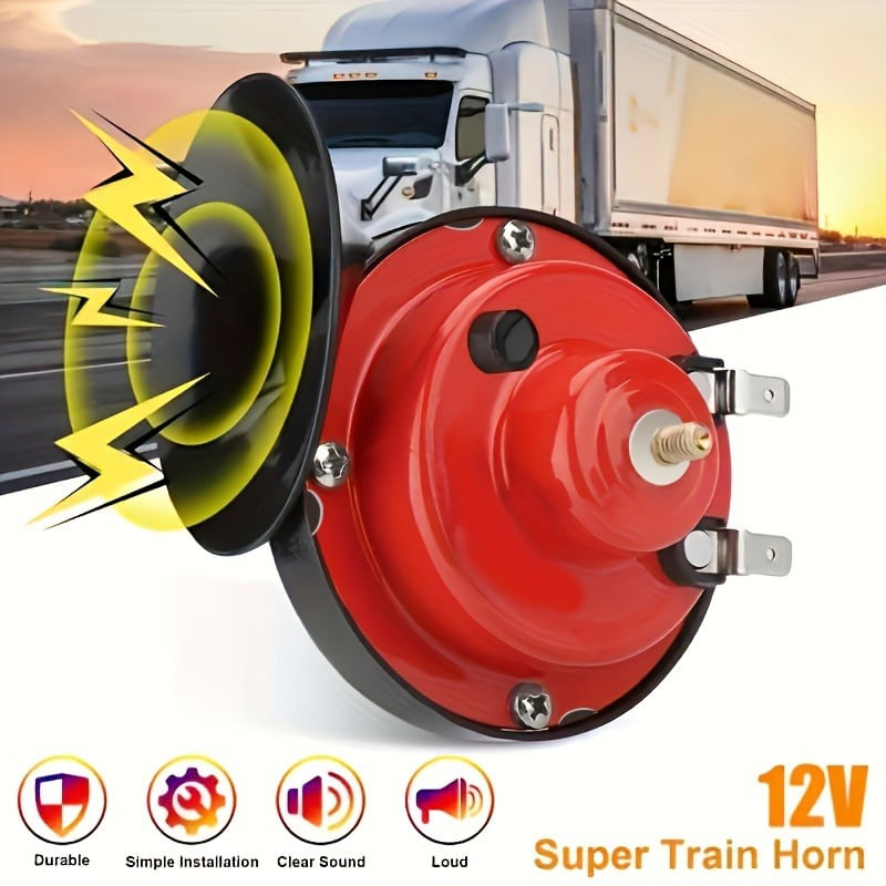 Train Horn De Metal Durável De 12 V De Alto Decibel Para Carros E Caminhões