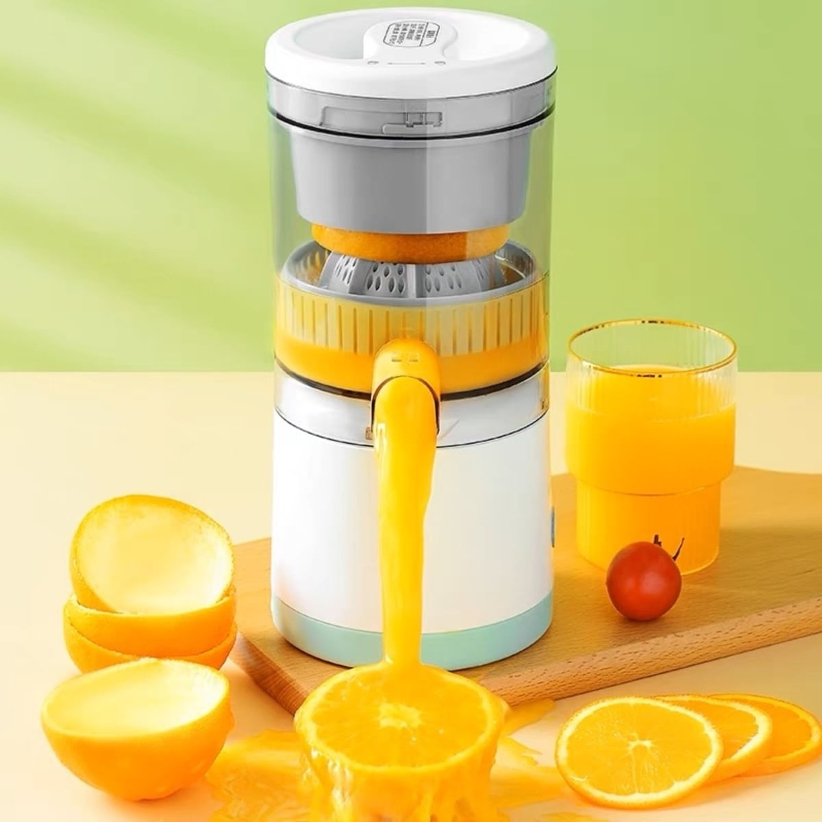 Espremedor Industrial Elétrico De Aço Inoxidável Para Laranja, Limão
