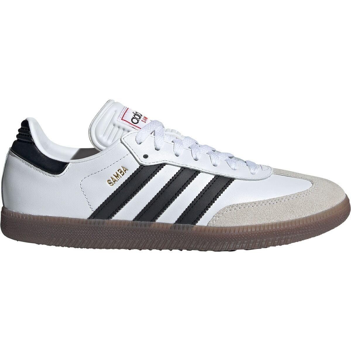 Tênis De Interior Adidas Samba Unissex Branco/preto E Vermelho 11 Eua