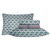 Jogo De Cama Duplo Casal 4 Peças 140 Fios 250x220cm Cael Realce Premium - Sultan