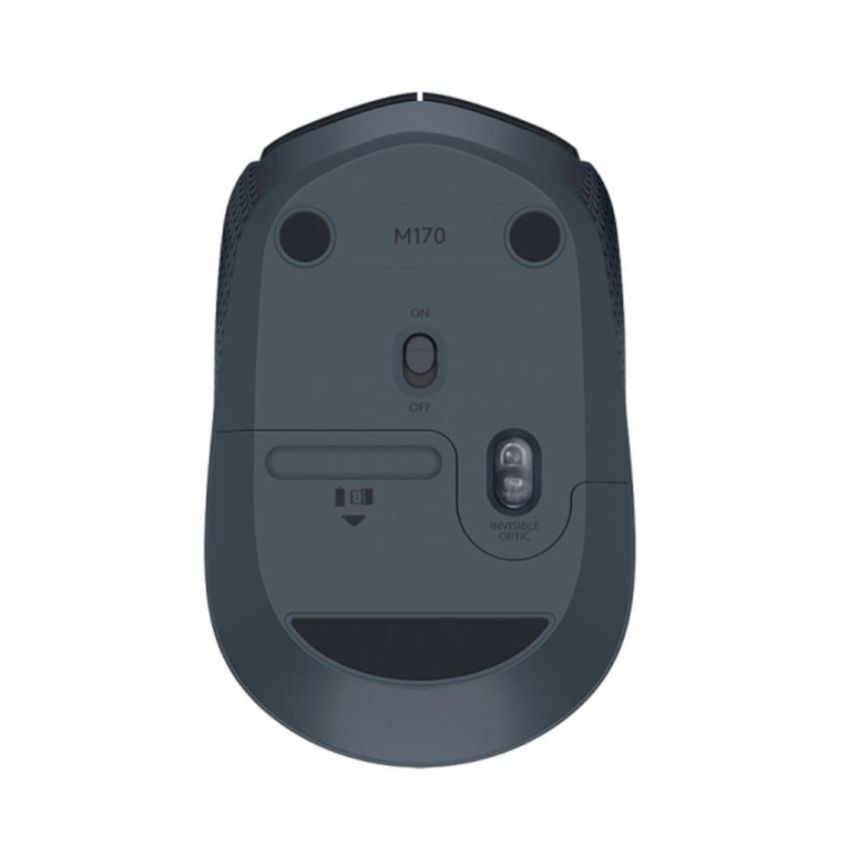 Mouse Wireless Logitech M170 Preto 1000dpi Ergonomico - imagem 5