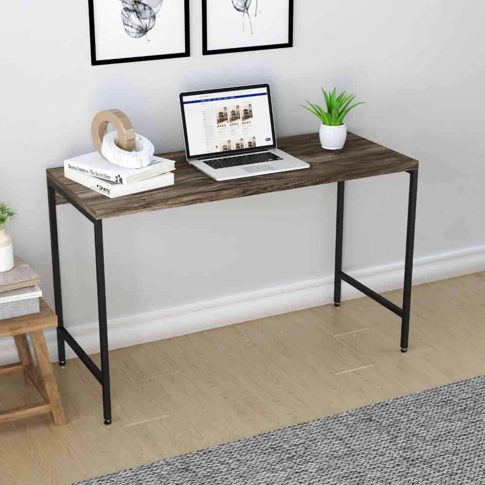 Escrivaninha Industrial 120cm Active Yescasa Carvalho Dark