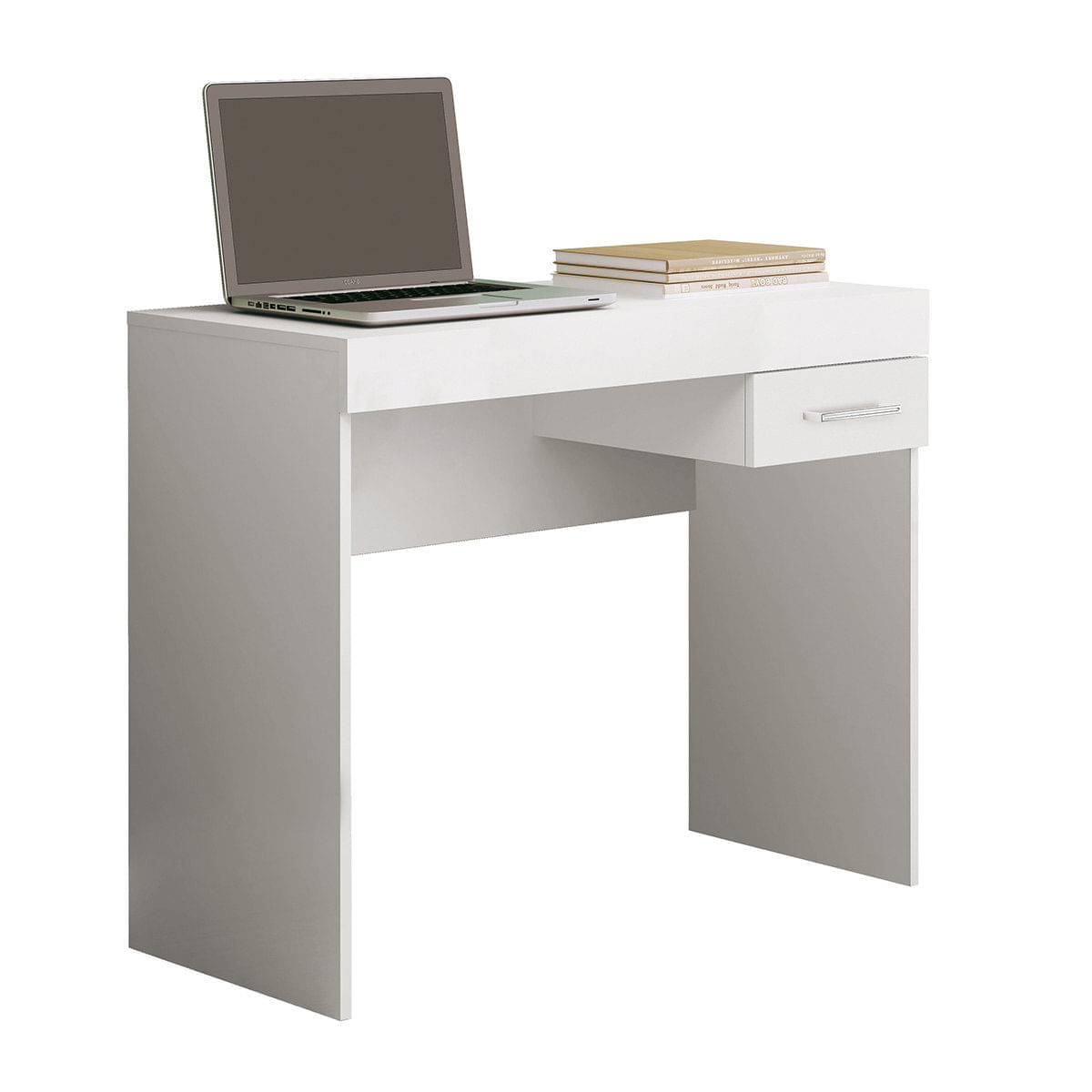 Mesa para Computador com Gaveta Cooler Artely Branco