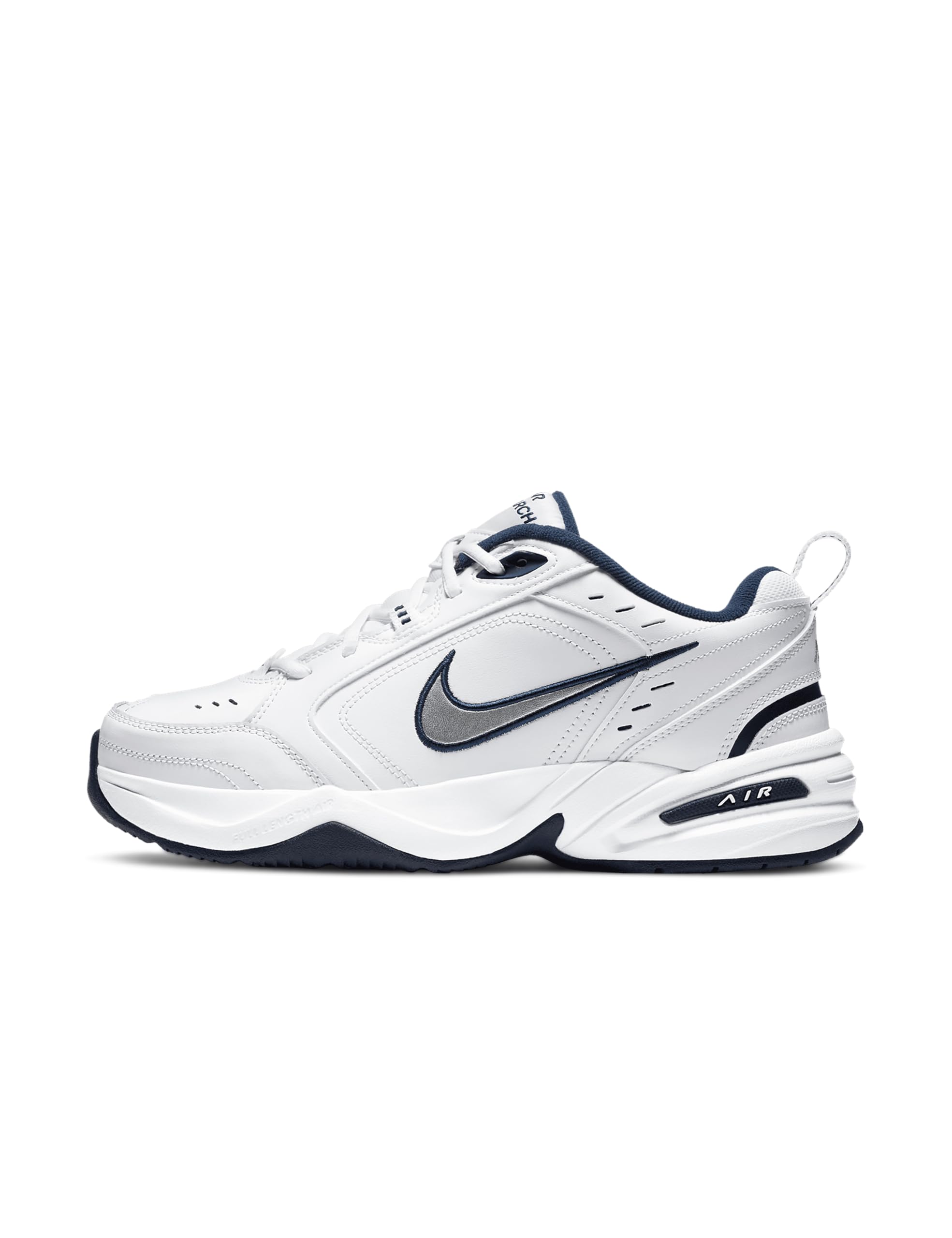 Tênis Nike Air Monarch Iv Para Homens Branco/prata Metálica