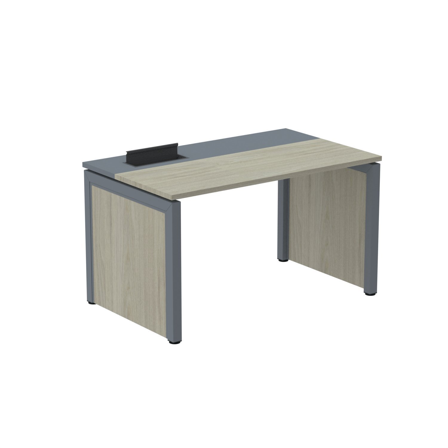 Escrivaninhas Para Escritório 160x79,2cm Pscpp160 Nogueira Casablanca/grafito