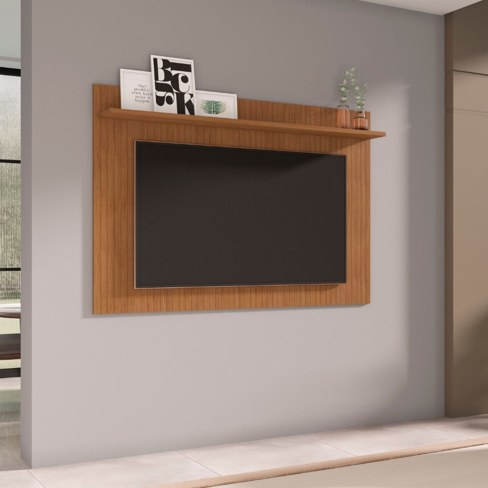 Painel Frisado Para Tv Até 60 Polegadas Siena Casa D