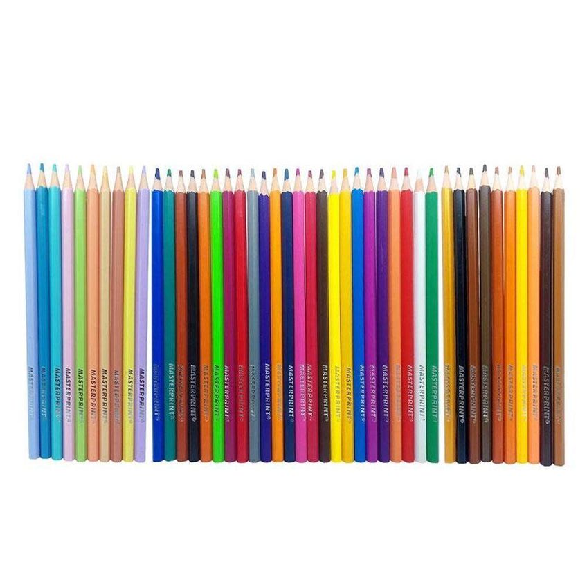 Kit Lápis De Cor Sextavado 44 Cores - Masterprint - imagem 2