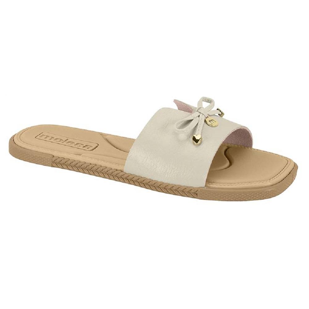 Chinelo Moleca Rasteirinha Ref 5494.227.30331 Branco Off 39