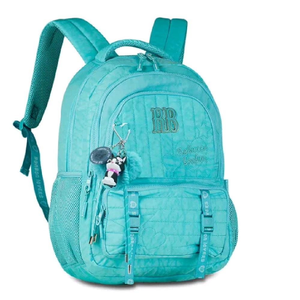 Mochila Rebecca Bonbon De Costas 17,5" Ref Rb27006 Azul