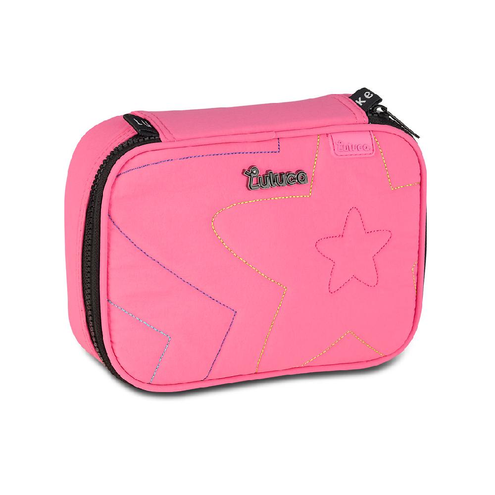 Estojo Luluca Simples 36 Ref Lu27032 Rosa