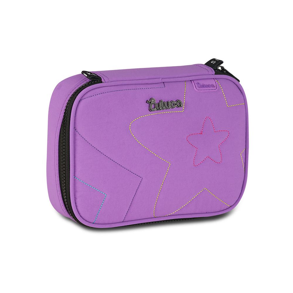 Estojo Luluca Simples 36 Ref Lu27032 Roxo