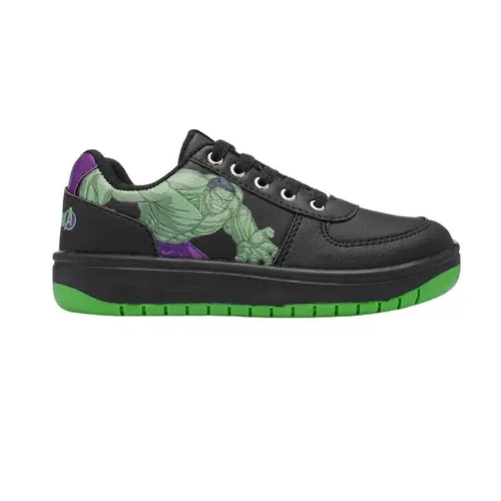 Tenis Disney Hulk Marvel Ref Mhk01dy Preto/roxo 033