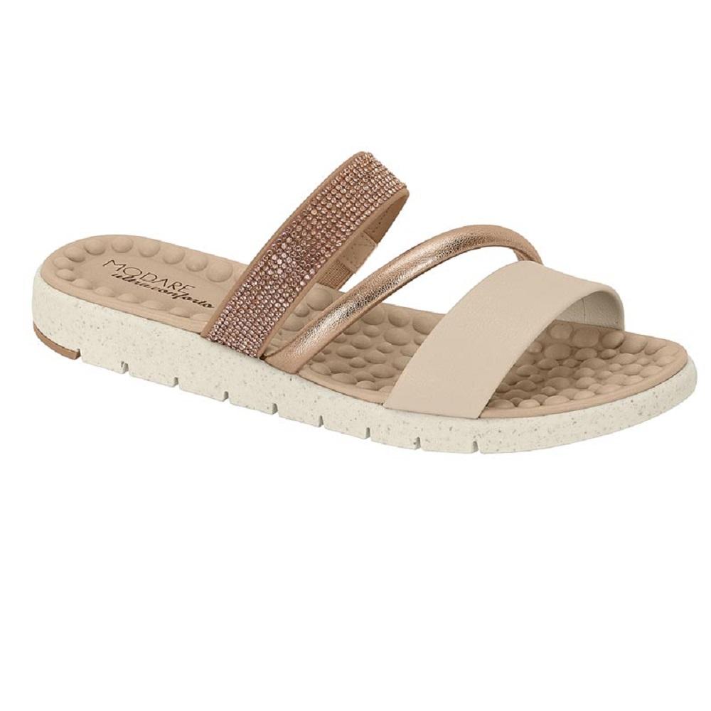Sandalia Modare Ultraconforto Ref 7162.221.30751 Our/nude 34