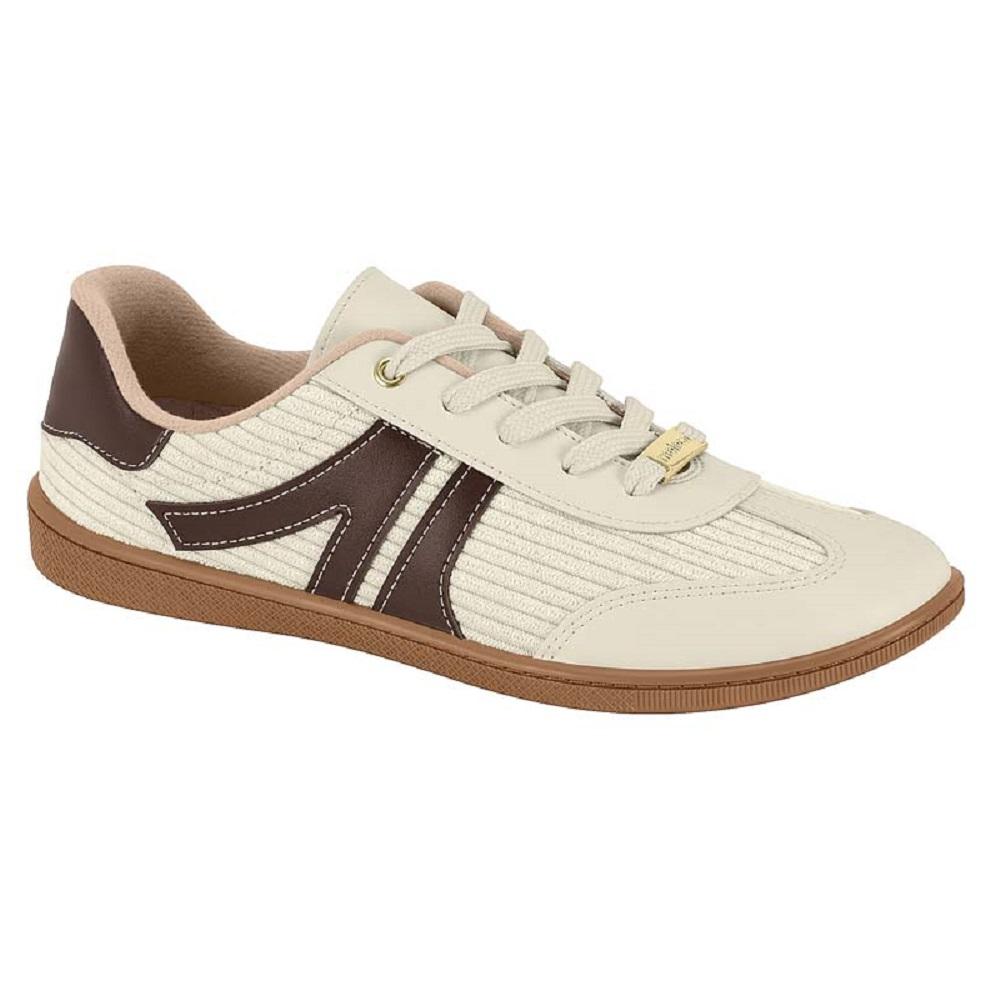 Tenis Moleca Casual Ref 5605.472.29793 Branco Off 40