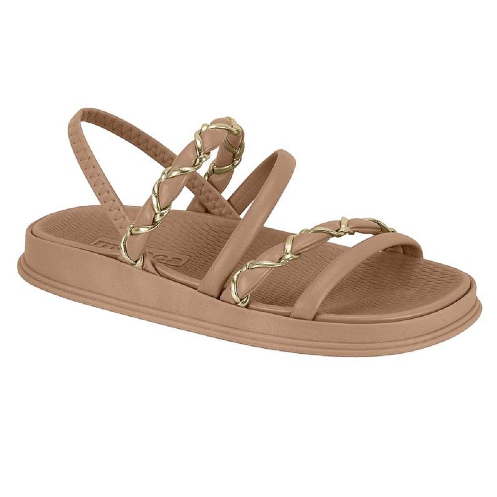 Sandalia Moleca Papete Ref 5556.110.31044 Nude 34