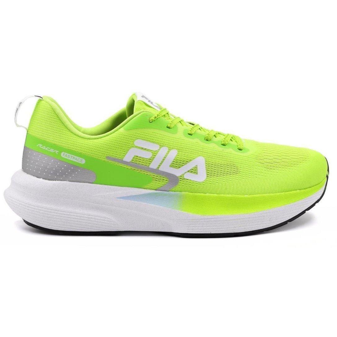 Tenis Fila Racer Fastpace Verde Limao/azul Aqua/branco 041