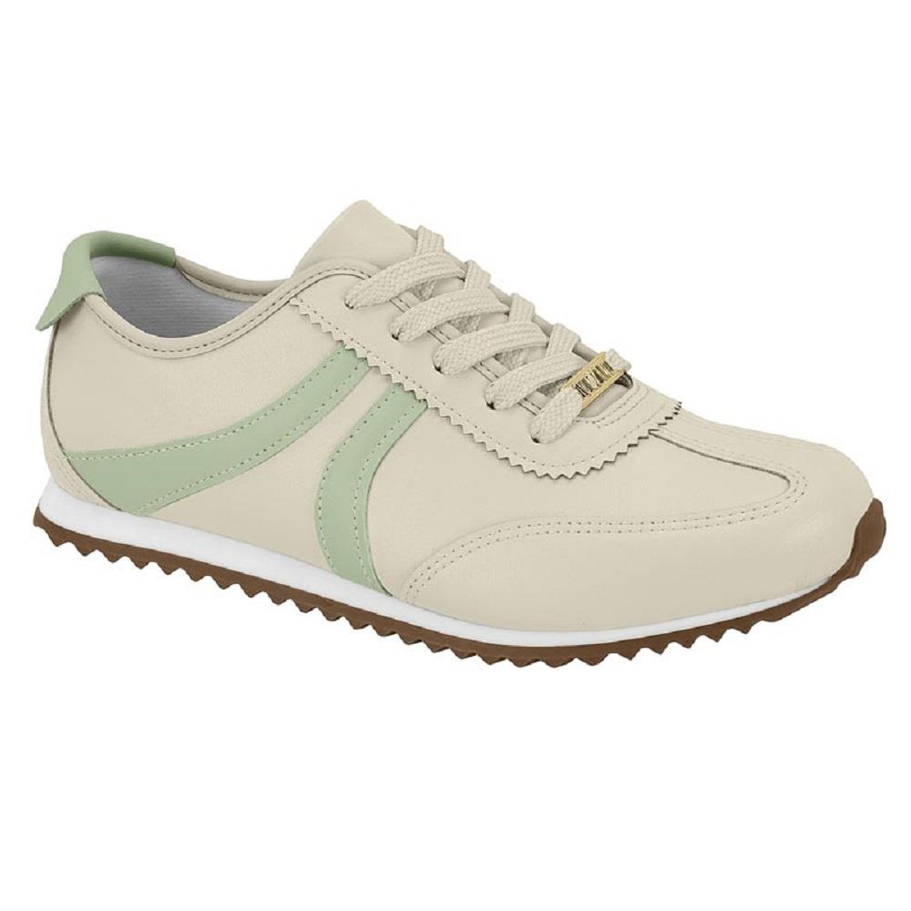 Tenis Vizzano Casual Ref 1471.100.7286 Branco Off/verde 035