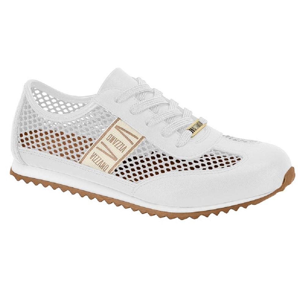 Tenis Vizzano Tela Ref 1471.101.29943 Branco 038