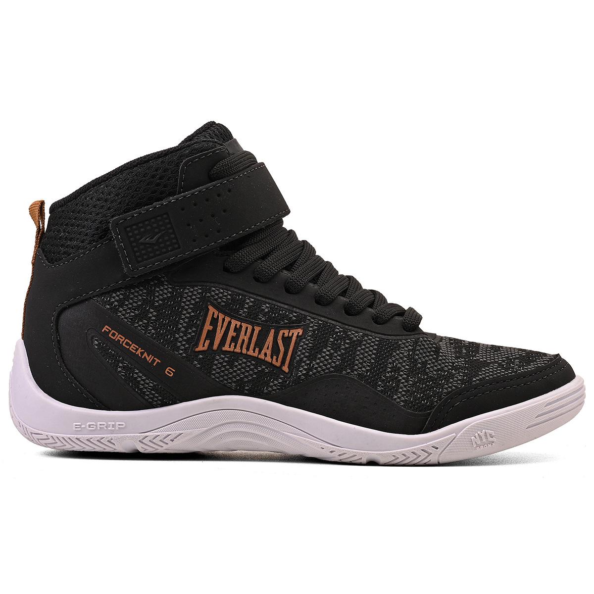 Tenis Everlast Forceknit 6 Preto/cobre 037