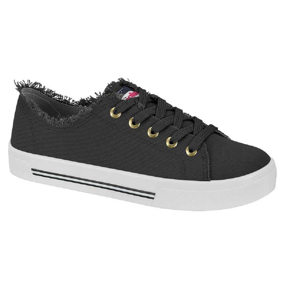 Tenis Moleca Desfiado Ref 5667.722.18923 Preto 35