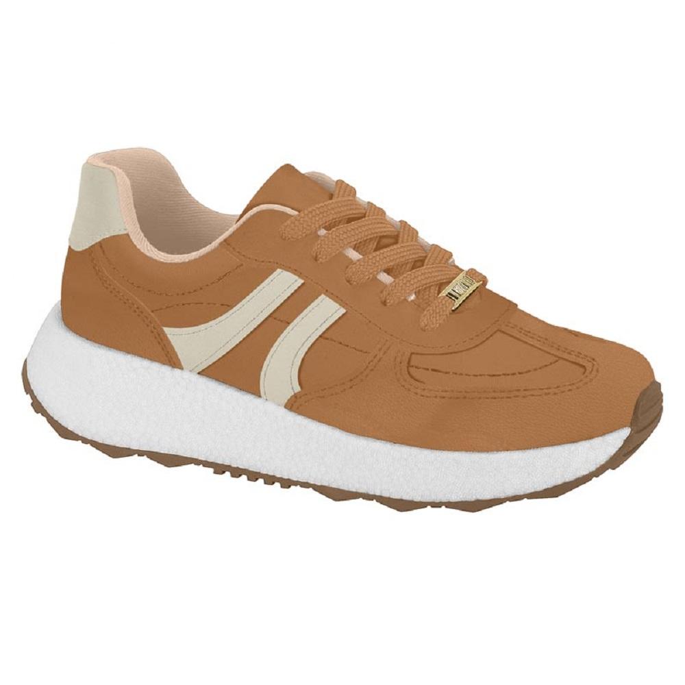 Tenis Vizzano Casual Ref 1452.106.30807 Marrom/branco 38