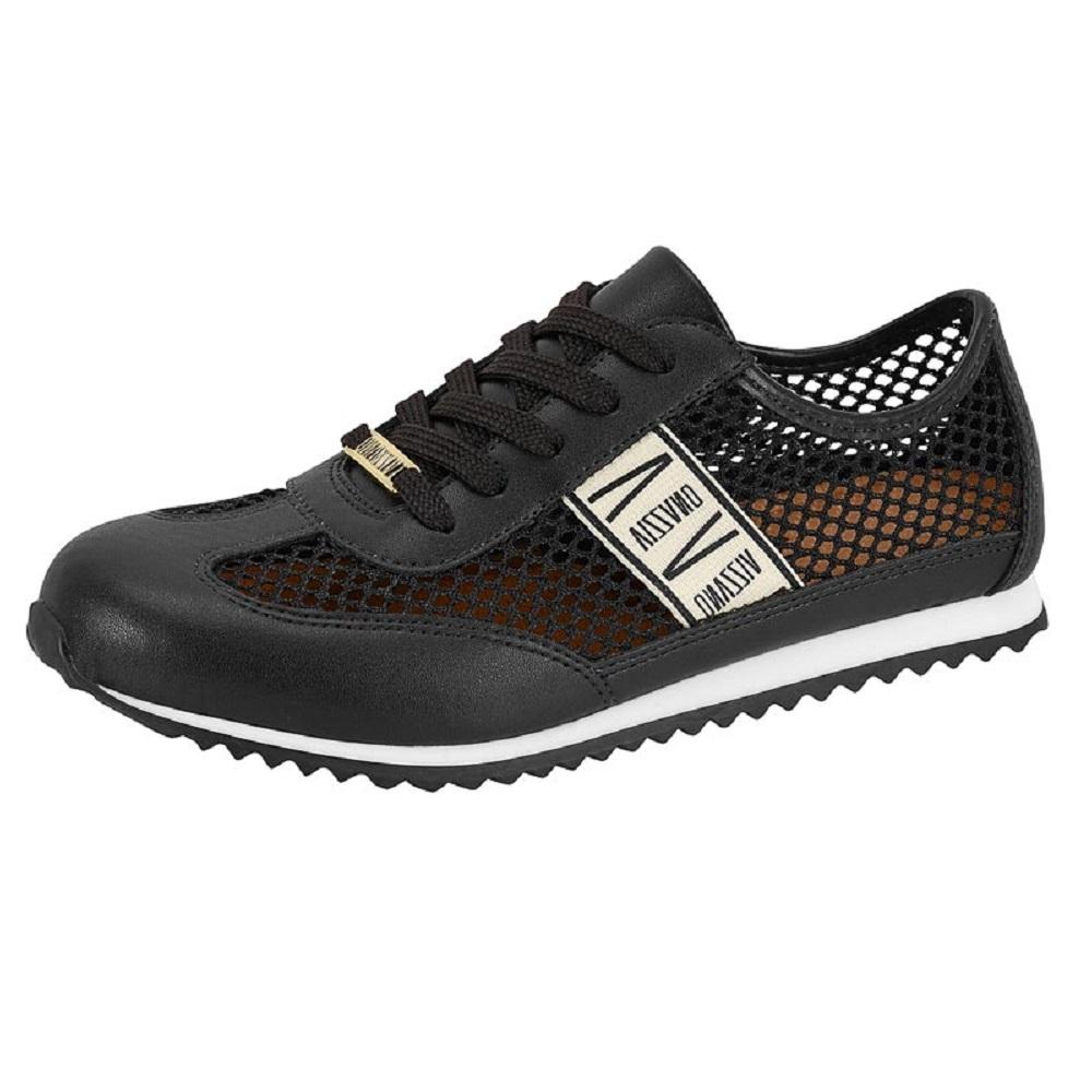 Tenis Vizzano Tela Ref 1471.101.29943 Preto 040