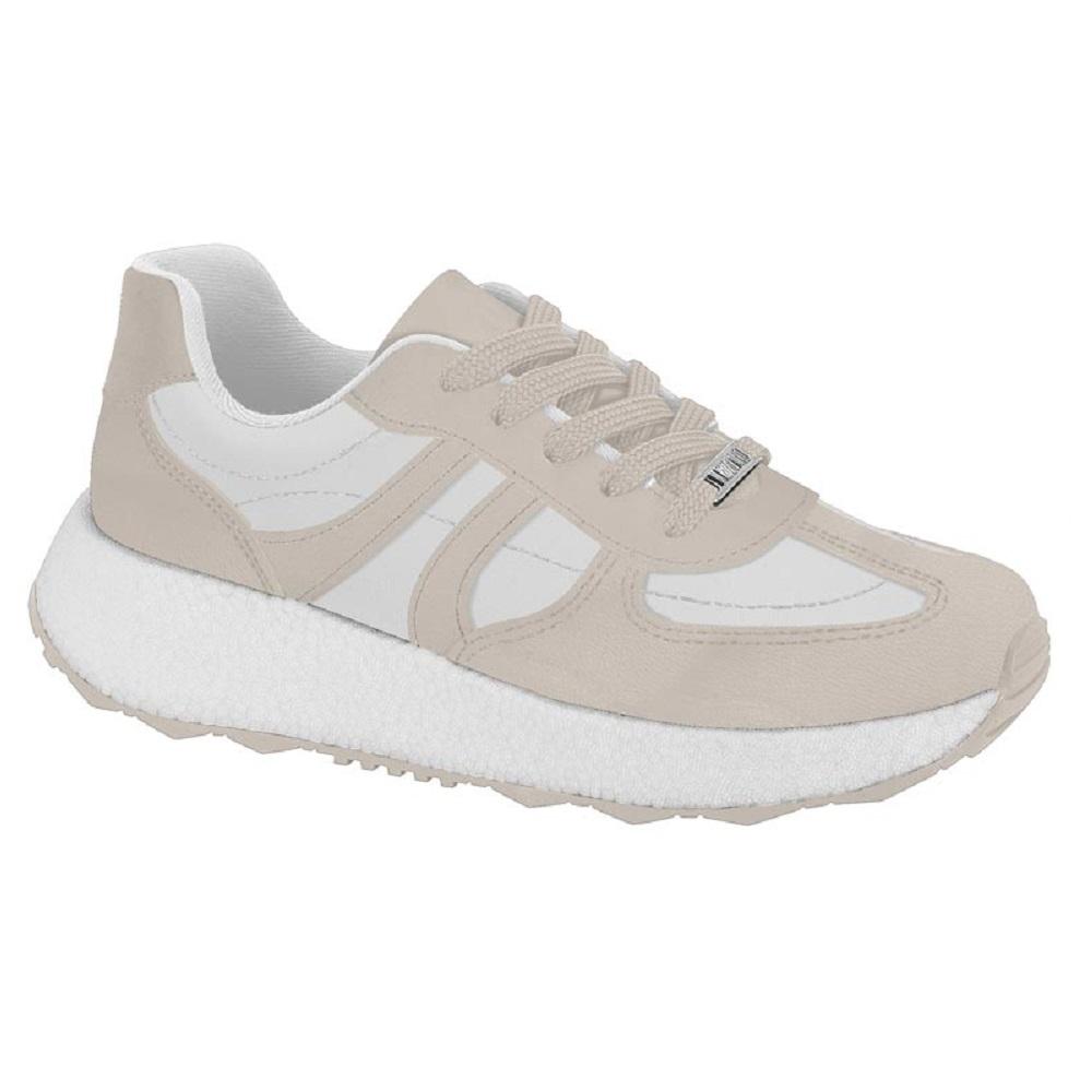Tenis Vizzano Casual Ref 1452.106.30807 Branco/cinza 38