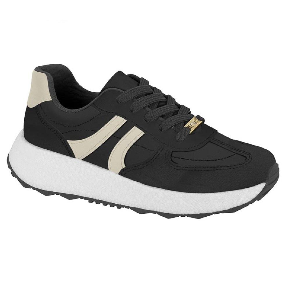 Tenis Vizzano Casual Ref 1452.106.30807 Preto/branco 40