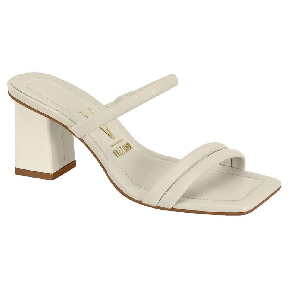 Sandalia Vizzano Salto Bloco Ref 6455.108.7286 Branco Off 40