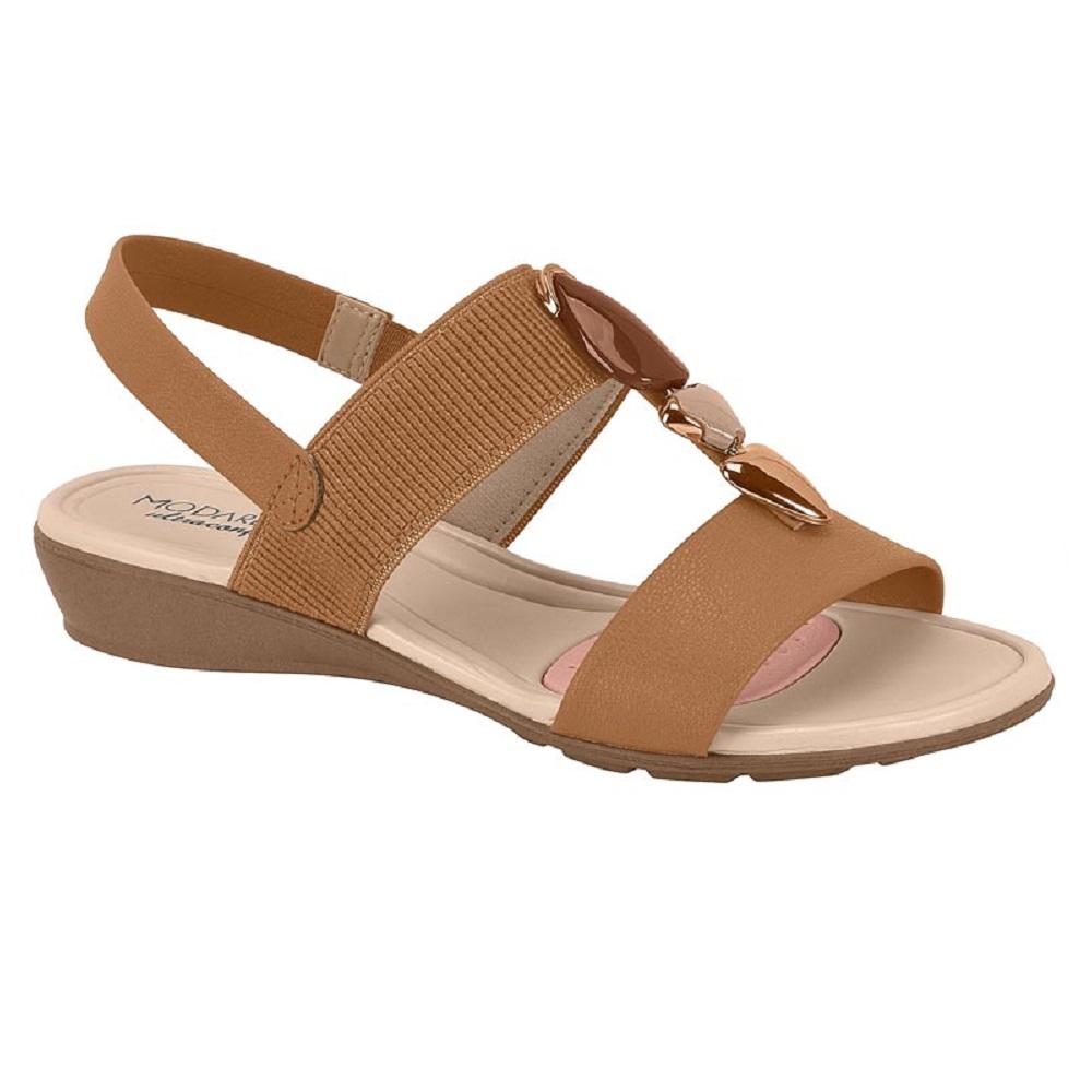 Sandalia Modare Conforto Casual Ref 7127.260.23124 Nude 036