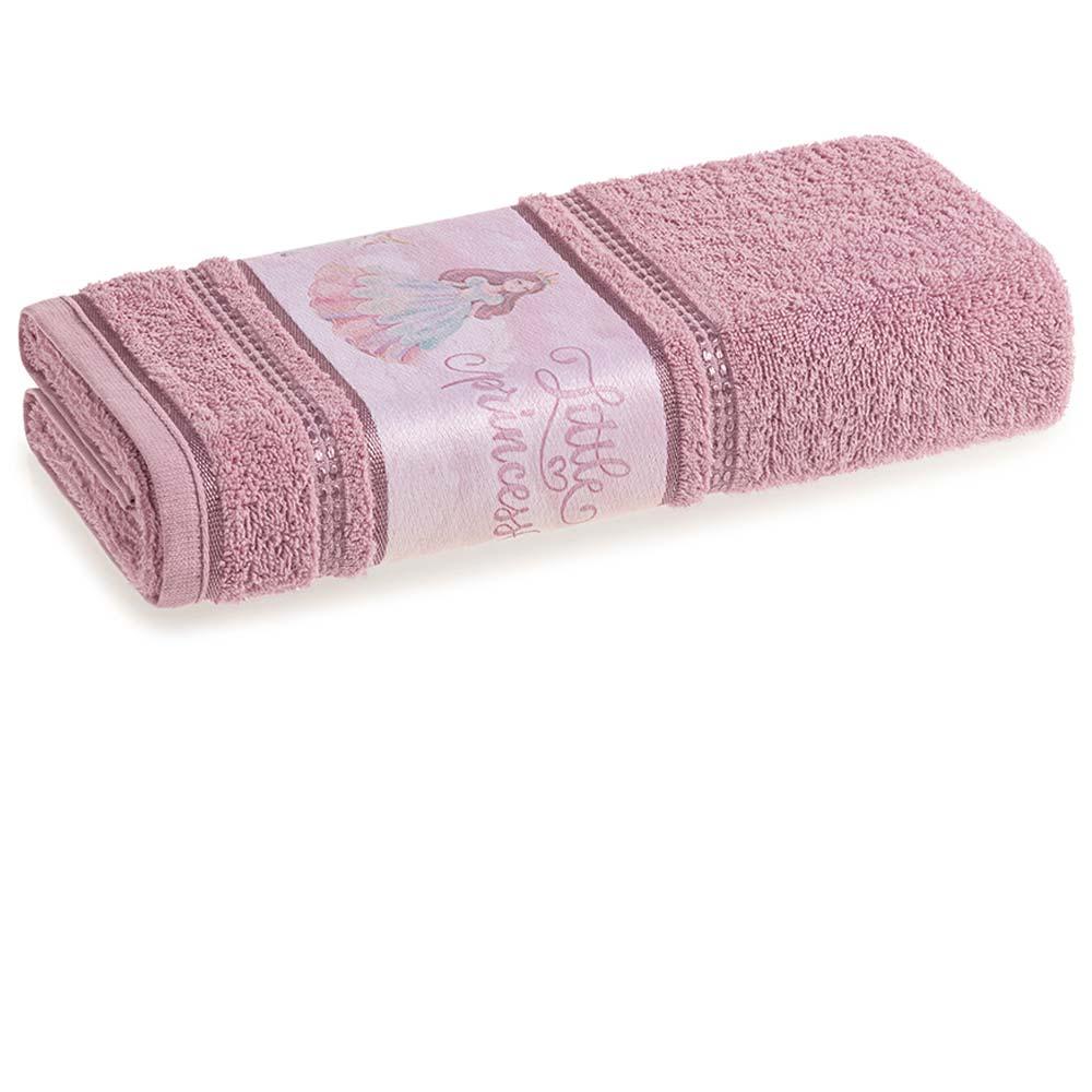 Toalha De Banho Infantil Princesinha - Karsten Lavanda/60229