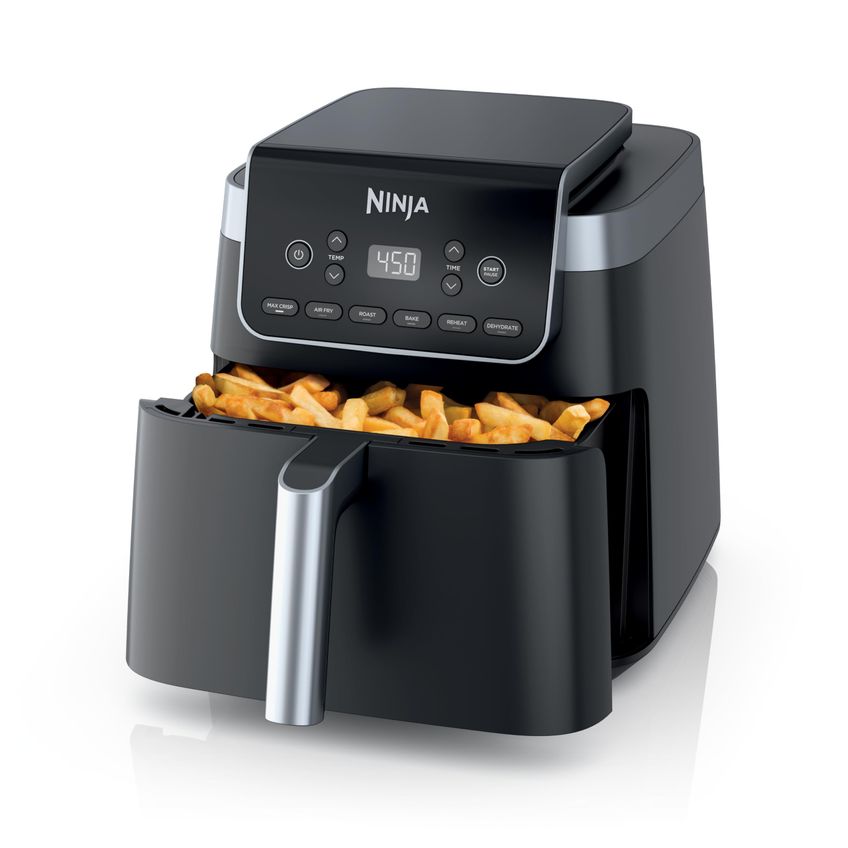 Fritadeira Air Fryer Ninja Air Fryer Pro Xl 6,5 L 6 Em 1 Cinza