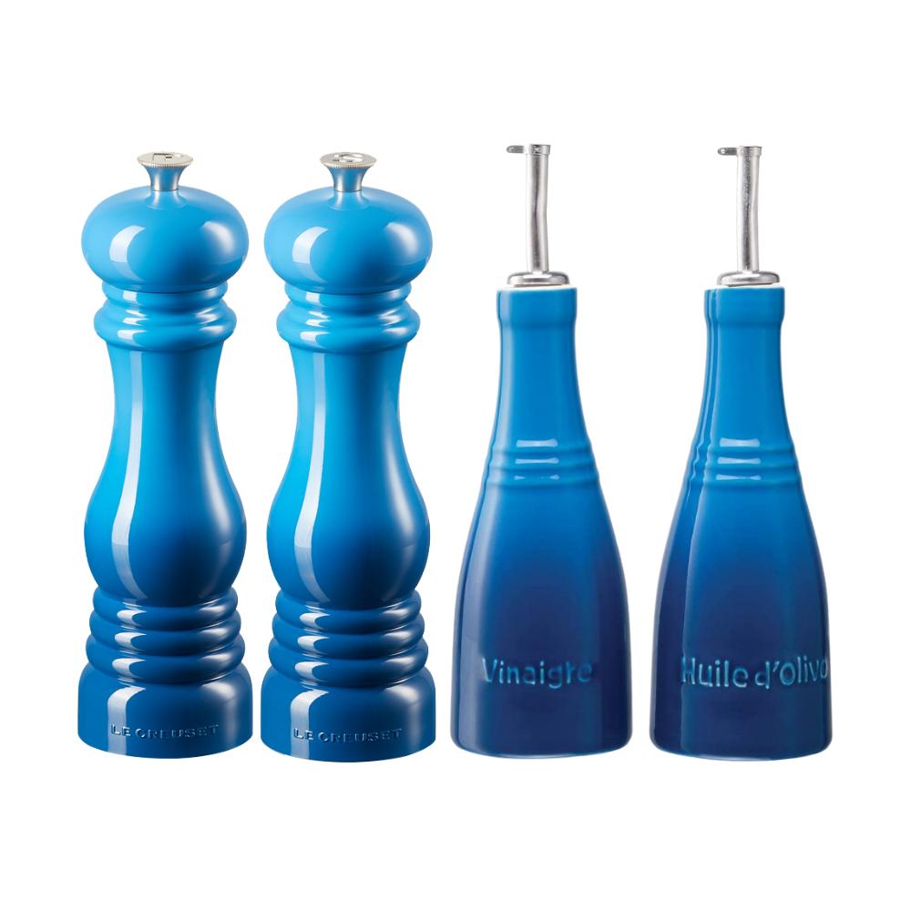 Conjunto Galheteiros E Moedores Le Creuset