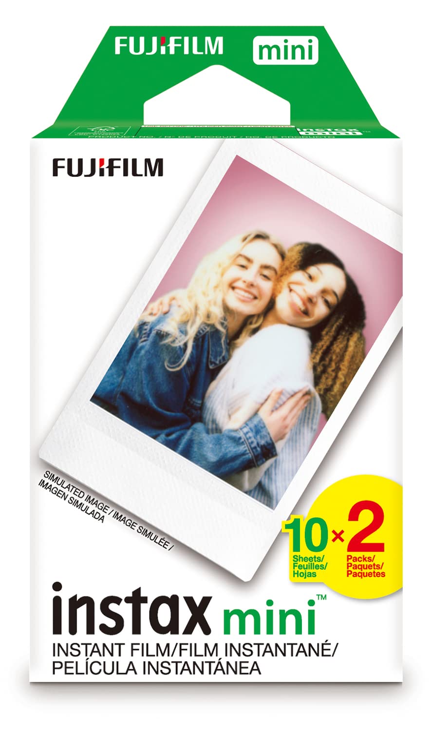 Filme Instantâneo Fujifilm Instax Mini Twin Pack, 20 Fotos
