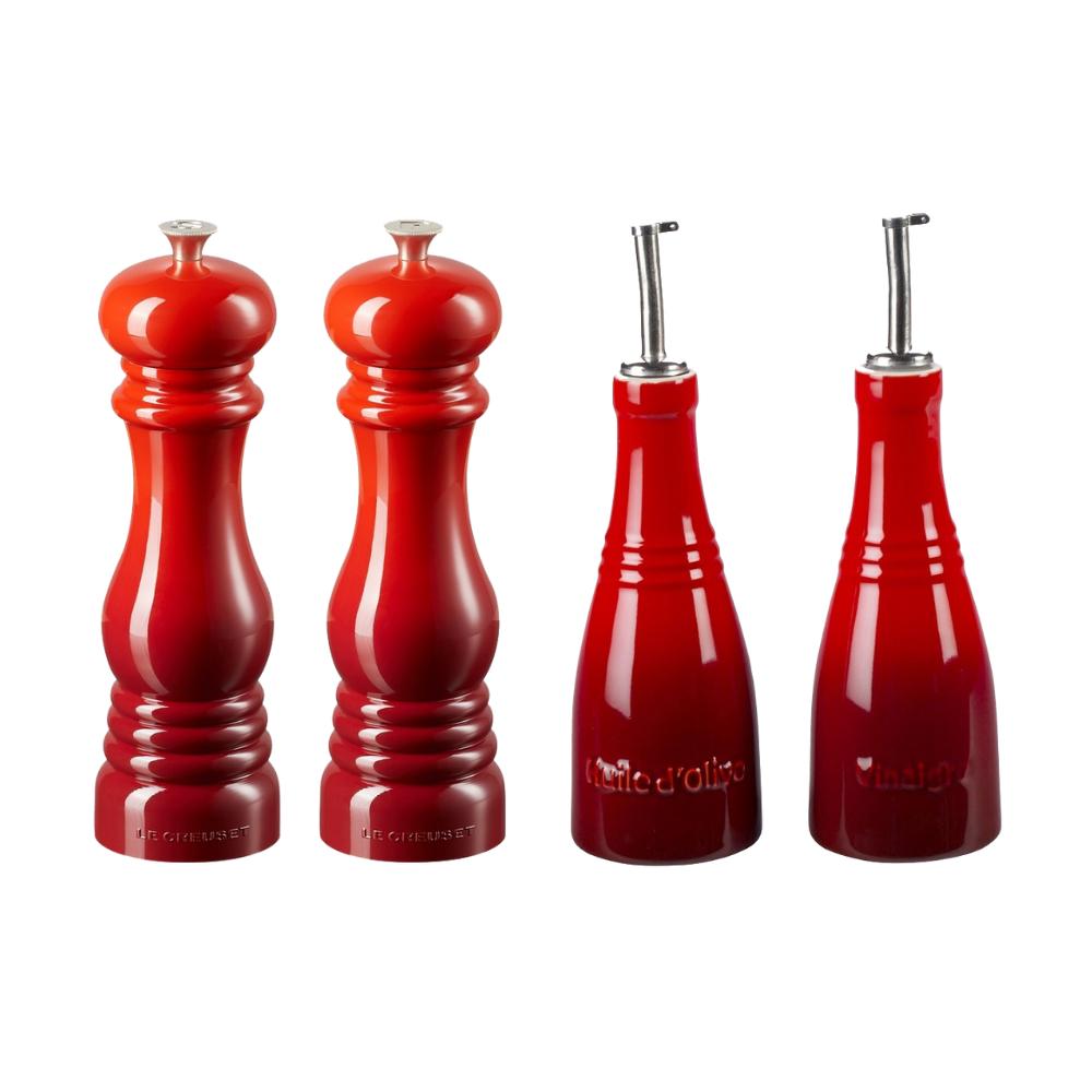 Conjunto Galheteiros E Moedores Le Creuset