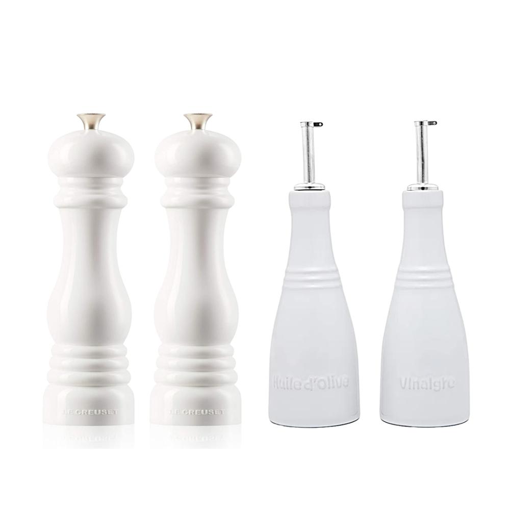 Conjunto Galheteiros E Moedores Le Creuset