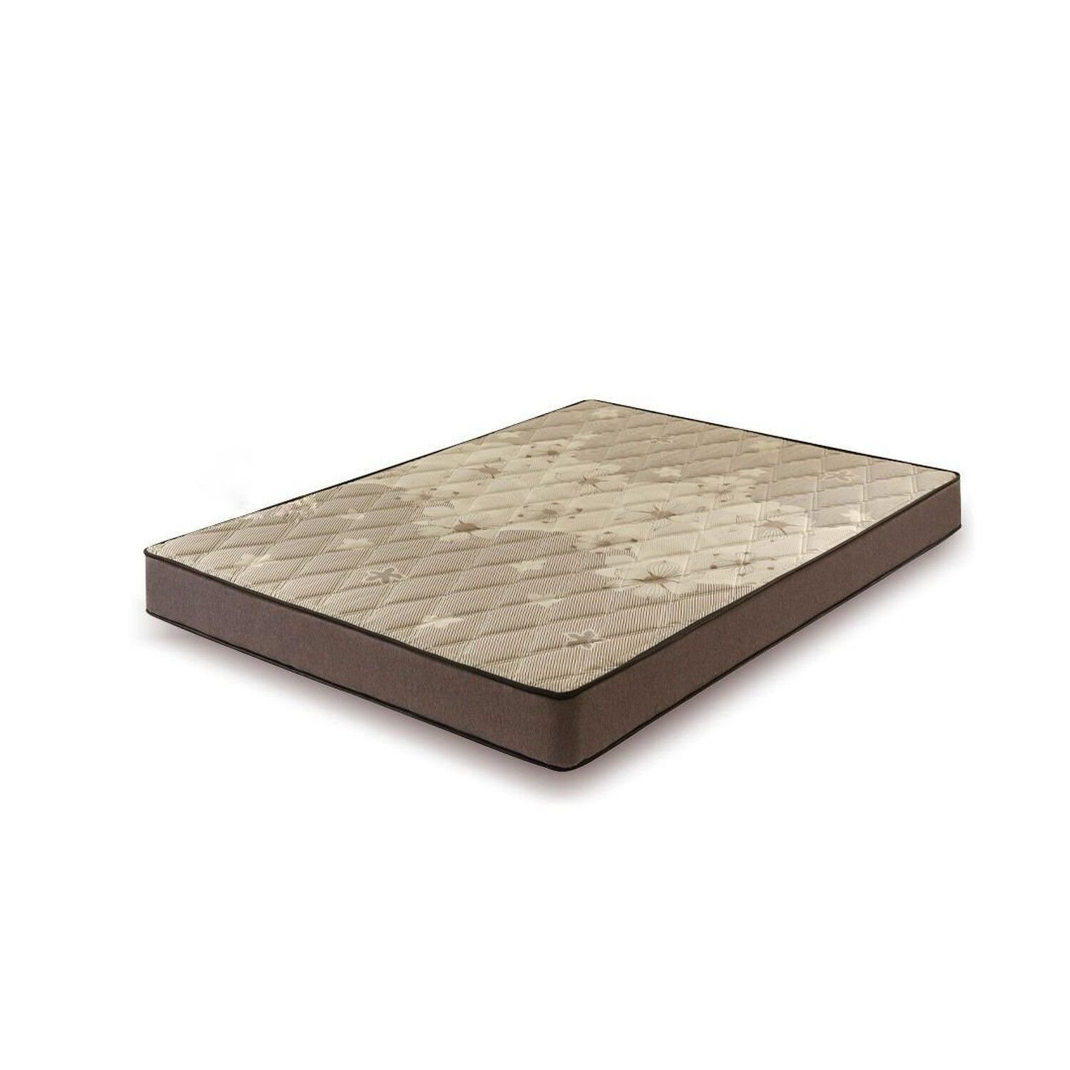 Colchão Solteiro Espuma D33 14x88cm Nexflex Bege/marrom