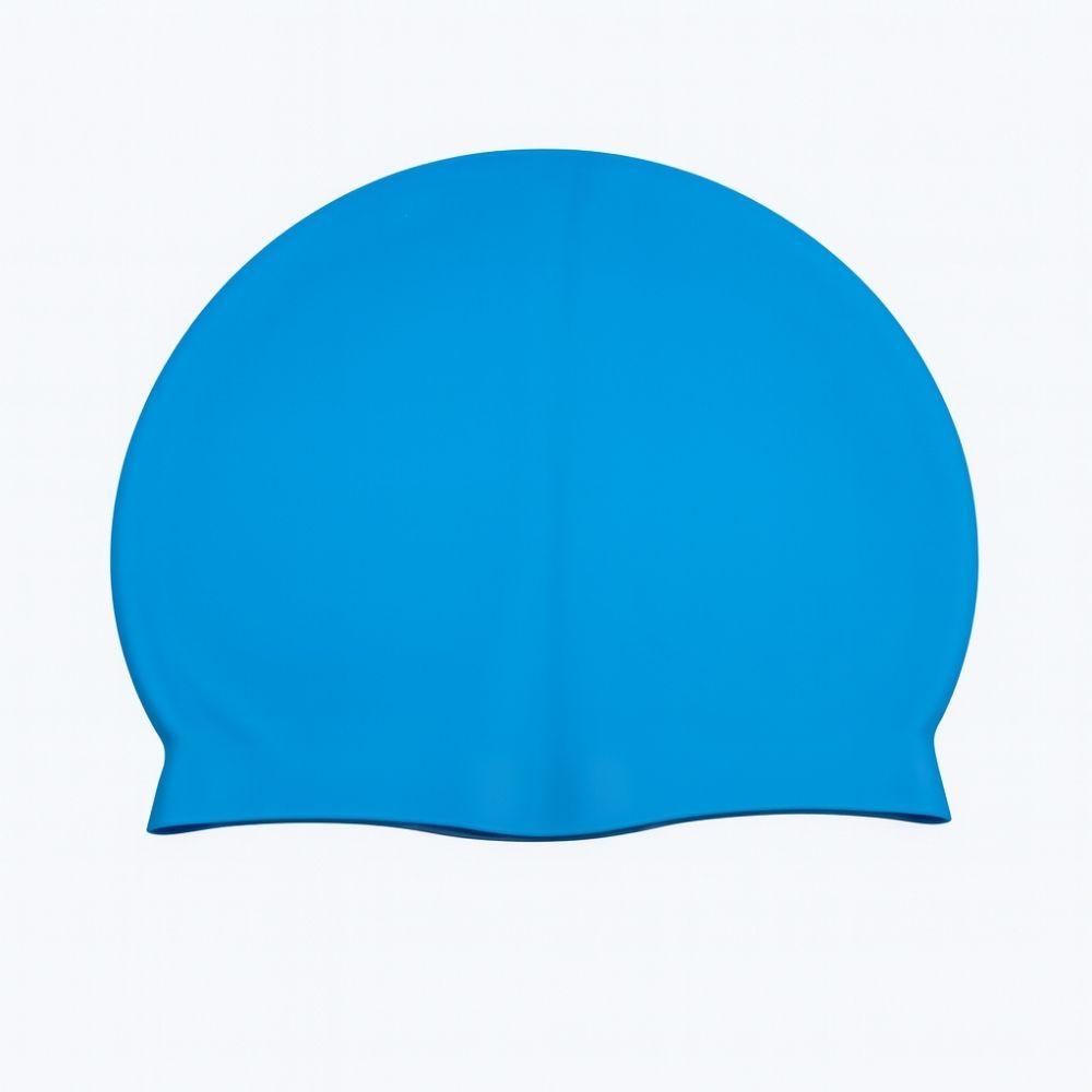 Touca De Natação Silicone Unissex Adulto Mulher Homem Alta Elasticidade Treino Praia Piscina Cor Sortida