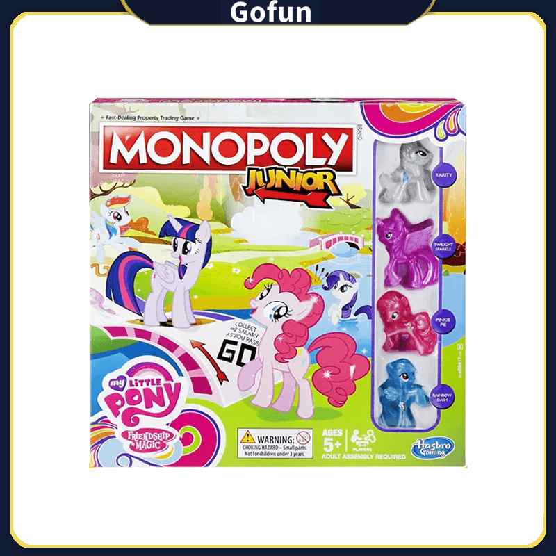 Jogo De Tabuleiro Monopoly Junior My Little Pony Movie Edition