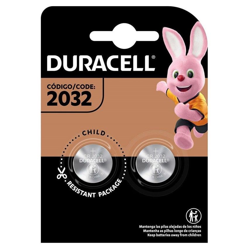Bateria Duracell Moeda Lítio Cr2032 Embalagem Com 2 Unidades - imagem 4
