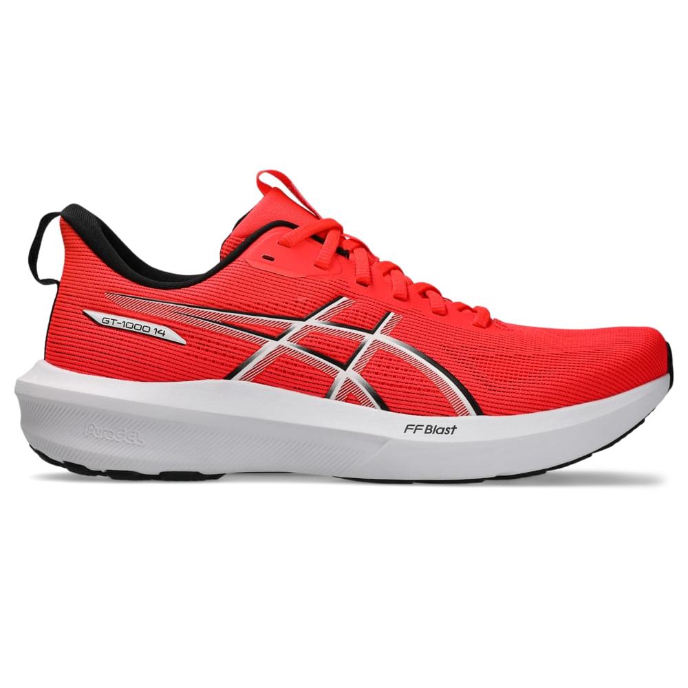 Tenis Asics Gt-1000 14 Vermelho/preto 39