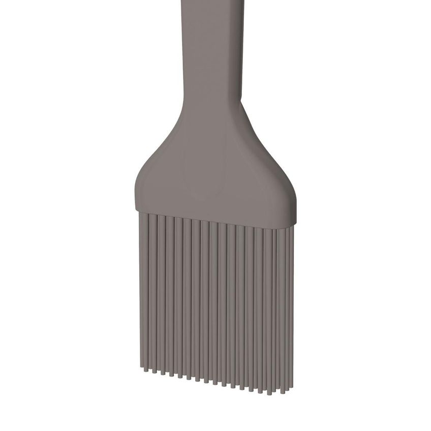Pincel Culinário De Silicone Cinza Para Confeitaria E Untar - Tramontina 25858160 - imagem 5