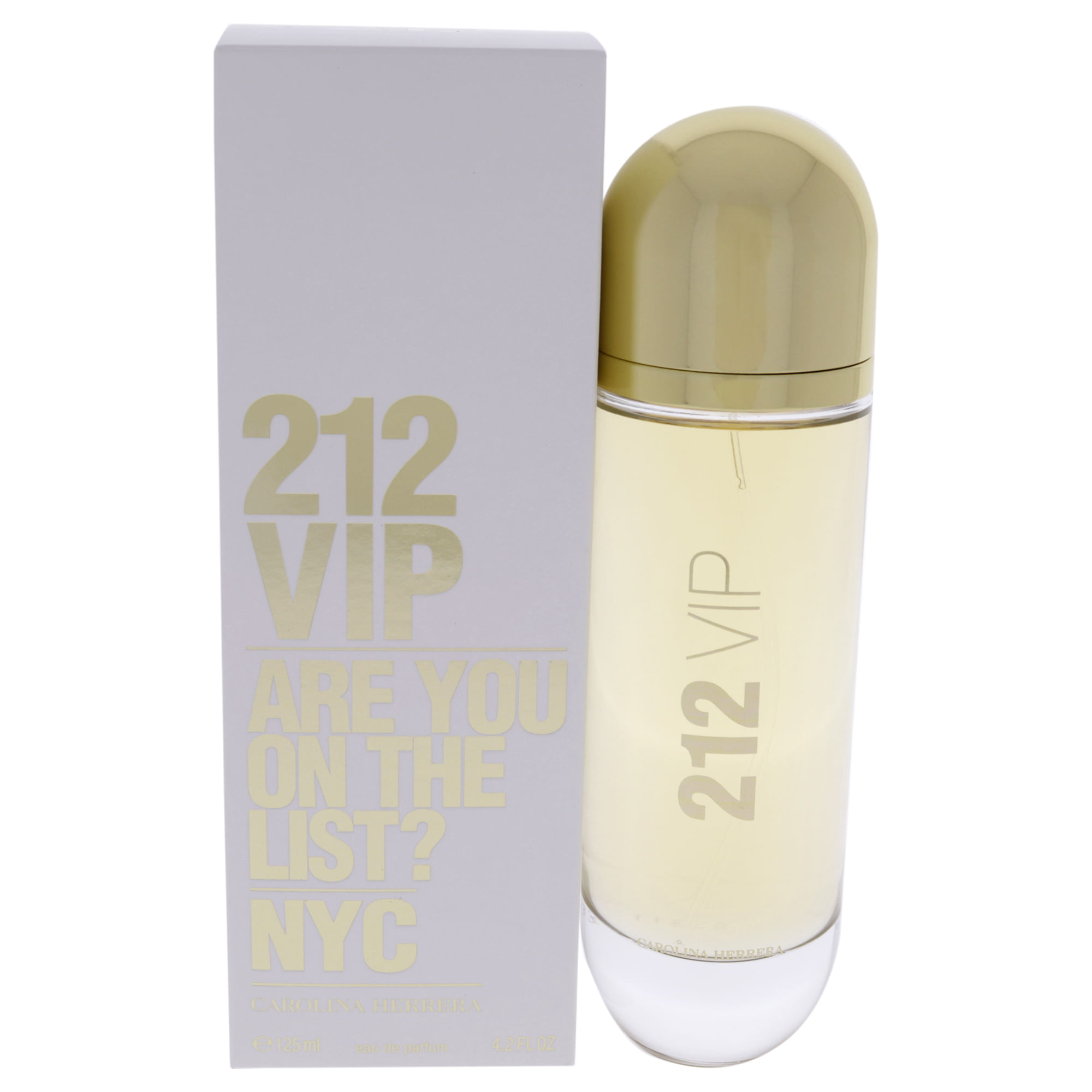 Perfume Carolina Herrera 212 Vip Eau De Parfum 125ml Para Mulheres
