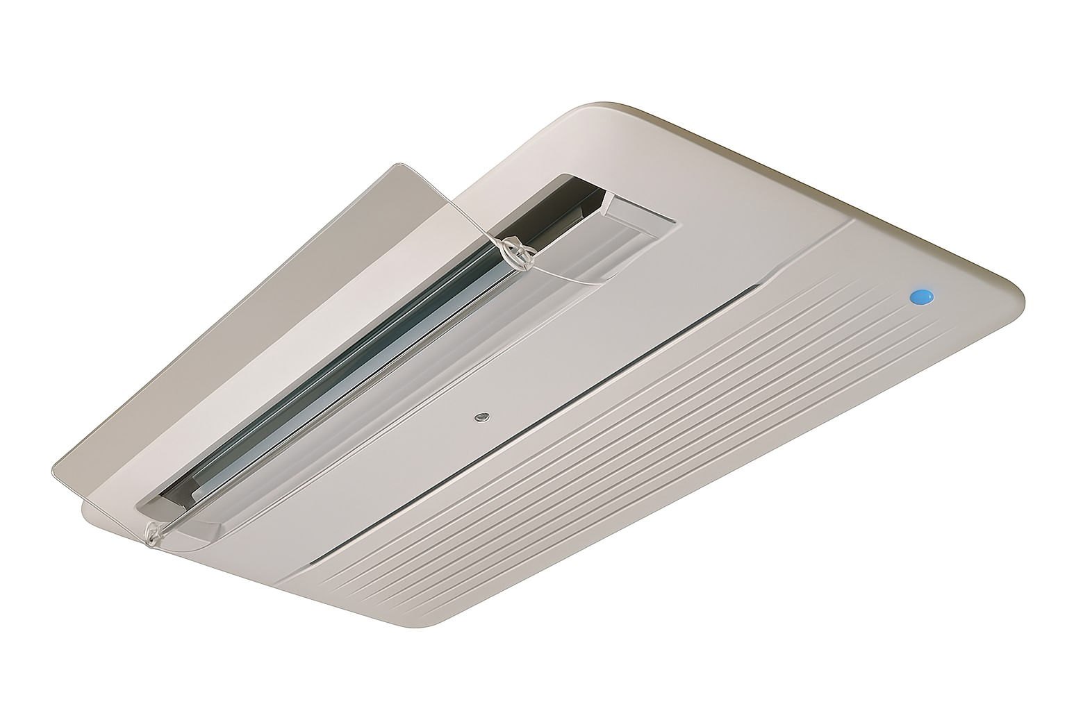 Defletor Ar Condicionado Cassete 1 Via Ajustável Universal - 130 cm