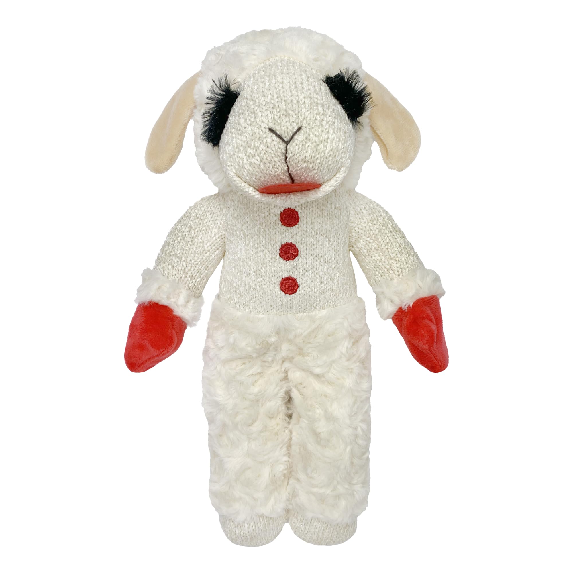 Brinquedo Para Cães Multipet Standing Lamb Chop 33 Cm Com Guincho