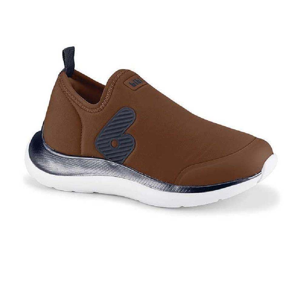 Tenis Bibi Action Slip On Ref 1167450 Marinho/marrom 29