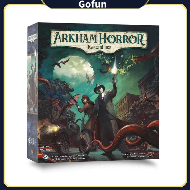 Jogo De Tabuleiro Arkham Horror Lcg Para Festa Familiar Com Mais De 14 Anos