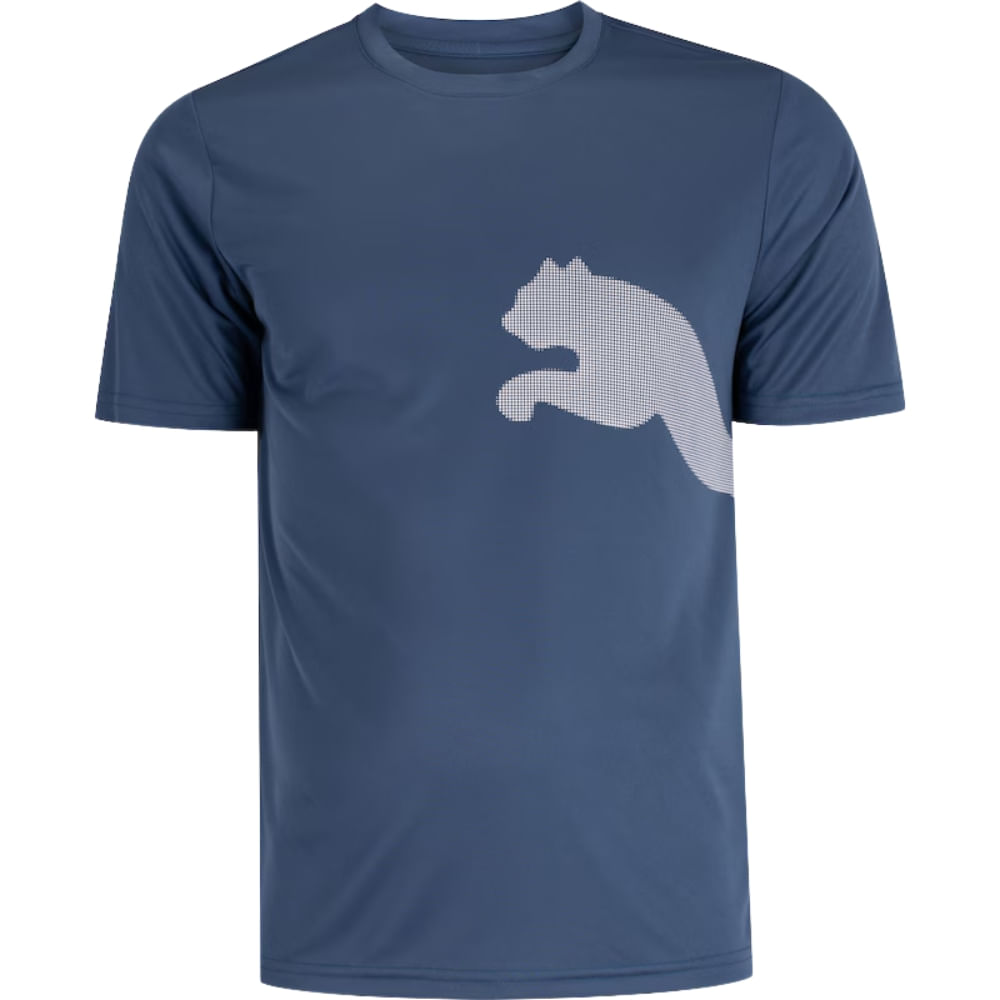 Camisa Puma Tad Big Logo Tee-masculino